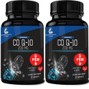 Cercetare Labs 180 Softgels Advanced Absorbtion 200mg CoQ10 w/Black Pepper Extract. 2 for 1 Ad. Organic, Gluten Free, Heart Health Support, Energy Production, Antioxidant Supplement