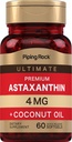 Piping Rock Astaxanthin 4mg 