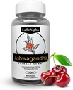 Ashwagandha Gummies - Stres natural Relieiver - 750mg Gummies - 60 Counts- Mentinerea nivelului de energie sanatoasa si stres, verde