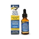 Natural Path Aripi de argint coloidal lichid de argint - îmbunătățit supliment de suport imunitar - 250ppm (1250mcg) - 1 oz picurător