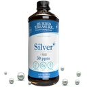 Treasure Purified Silver Liquid 30 PPM - 16 oz. 96 Serviri, Soluție de argint Nano neacumulativă, Spray & Dietetic Supliment imunitar