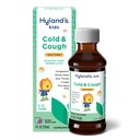 Hyland's Kids Cold and Cough, Daytime Grape Flavor Cough Syrup Medicine for Kids Ages 2 and up, Decongestant, Sore Throat Relief, Natural Treatment for Common Cold Simptomes, 4 Fl Oz