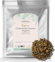 Starwest Botanicals Organic Musetel de mușețel de flori întregi - uscat Leaf Herb pentru ceai, Loose Loose Loose Loose Loose Loose Loose Loose Loose Loose Loose Loose Loose Loose Loions, Herb, Herb Loțiuni de plante, & Baking, Sursate din Croația & Bulgaria, Certified Kosher, Non-GMO - vrac 1 lb Bag