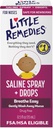 Remedii mici Spray saline și picături, sigur pentru nou-născuți, 0,5 fl oz