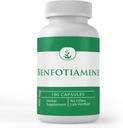 INGREDIENTE ORIGINALE INGREDIENTE BENFOTIamină, (100 capsule) Mereu pură, fără aditivi sau fillere, verificată