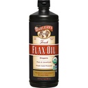 Barlean Organic Flaxseed Oil Liquid, Cold Press Flax Seeds, 7,640mg ALA Omega 3 Fatty Acid Supplement for Joint and Heart Health & Healthy Digestion, 32 oz