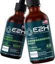 E2H: Clorofila lichida si Ashwagandha picaturi lichide 