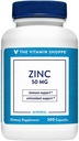 Zinc 50mg susţine sănătos funcţie imună ochi Sănătate, extrem de absorbabil, antioxidant Supliment zilnic servire, gluten lactate gratuit (300 capsule) de vitamina Shoppe