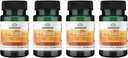 Swanson Folate 5-metiltetrahidrofolic Acid - potenţă ridicată, forma bioactivă 800 mcg Dfe 30 Veg Caps (4 ambalaj)