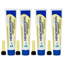 Globe Hemoroidal Ointment, Fenilephrine HCl, Petrolatum, Ulei mineral, Ajutor de la ardere, mâncărime și discomfort de hemoroizi, 2 Ounces (4 Pack)