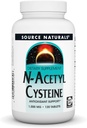 Sursa Naturals N-Acetyl Cysteine suport antioxidant, Supliment alimentar care sprijină sănătatea respiratorie * - 1000 mg -120 comprimate