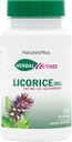 NaturasPlus Herbal Active Licorice (DGL) 500 mg - 60 capsule, Pachet de 4 - Suporturi Digestie sanatoasa & Total Well-Being - Vegetarian, Gluten gratuit - 240 Serviri totale