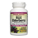 Factori naturali Black Elderberry, 100 mg, 60 Softgels cu acţiune rapidă