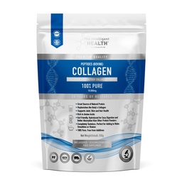 Sanatate inteligenta Hidrolized Colagen Peptides pulbere, Iarba Fed, Proteina mare, Nearomate, Gluten-Free, Paleo & Keto Friendly, 10g per Servire (200g) Sprijină piele, păr, unghii, articulatii, & oase