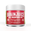 BrainJuice Nootrops Brain Supplement de suport, Gluten pulbere gratuit pentru energie și focalizare, Drink Mix cu L Theanine, Alpha GPC, Vitamina B, Organic Green Ceai extract de cofeină, rodii, 15 Serviri