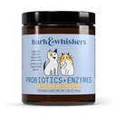 Bark & Whiskers Probiotices + enzime - Suporturi Digestive Health & Immune System - Supliment probiotic pentru pisici și câini - 60 Scoops