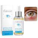 LA.PERSONAL Stye Eye Treatment, Chalazion Remover, Eye Ser pentru tratamentul Sties Chalazion şi Blefarita, cu ulei de avocado, ulei de căluş de mare şi cafeină 1.01 Fl oz/30 Ml