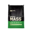Optimum Nutriție Serious Mass Gainer Pulbere de proteine, vitamina C și zinc pentru suport imunitar, Vanilie, 12 Lire (Packaging May Vary)