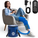 Masina de terapie rece, masina de gheata pentru ingrijirea genunchilor post-chirurgie, echipament de recuperare genunchi de recuperare SIDA pachet, sistem de crioterapie w/compresie Wrap Pad pentru glezna, picior, ACL ajutor