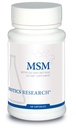Biotics Research MSM Potent Sulf Supliment, Colagen Production, Healthy Hair, Skin & Nails, Muscle and Joint Comfort. 60 Capsule
