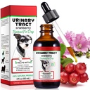 Tract urinar pentru câini, Dog tract urinar Infectie Tratamentul cu Cranberry Suporturi Tract urinar & vezica urinara, Suporturi Piatra renala si câine UTI, Suplimentul de animale de companie Cranberry Supliment pentru câini - 60 ml