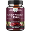 Advanced Rinichi Supplement - Rinichi Curățare Detoxifiere & Reparație Cranberry Extract Capsule cu Uva Ursi, Stinging Nettle & Astragalus pentru sanatatea rinichilor - Tract urinar Sănătate - 60 Capace