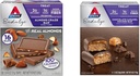 Atkins Endure Almond Craze Bar 16 Count & Ciocolata Caramel Mousse Bar 5 Conte, Keto Friendly, Low Sugar
