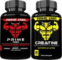 Testul Prime Labs Prime + Capsule Creatine