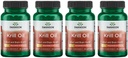 Swanson EFAS- Ulei de krill - Putere maximă - 1 g, 30 Softgels (4 ambalaj)