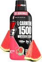 PROSUPPS L-Carnitina Liquid 1500, Stimulant-Liquid Shots gratuit pentru bărbaţi şi femei - Clean Pre-Workout băutură pentru energie, performanţă şi recuperare musculară - Fără zahăr, fără carbohidraţi - 31 Serviri, Pepene Candy