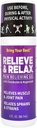 Relieve & Relaxează-te Durere Relief Roll On - Putere Extra, Acţiune Rapidă, Mess-Free Topical Analgesic - Soothe Sore Muscle & Joint, Back, Genunchi, Picior, Durere Hand Relief - HSA / FSA eligibile - 3 Fl. Oz, 1-Pack