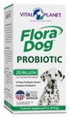 Planeta Vital - Flora Dog Capsule Probiotice Supliment cu 20 de miliarde de culturi și 10 Strains, Potență mare Suport Imun și Digestiv Probiotice pentru câini, 30 capsule de eliberare întârziate