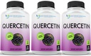 DOCTOR RECOMANDAT SUPLENŢE Quercetin 1000 mg per servire - (Vegan, Non-GMO) (120 Capsule vegetale, ambalaj de 3)