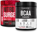 Fabrica de Jacked Nitrosurge Shred termogenic Pre-workout în negru Cherry & BCAA în Punch de fructe pentru recompunerea corpului, musculare clădire și recuperare