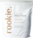 Proteina probiotică pe bază de plante - Pudră organică de proteine pe bază de mazăre cu profil complet de acid aminoacid, prebiotice și probiotice cu gust și peste 25 vitamine și minerale (30 Serviri, ciocolată)