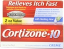 Cortizone-10 Anti-Itch Creme cu puterea maximă de vindecare Aloe, 2 oz