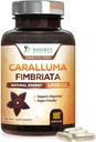 Extract pur Caralluma Fimbriata 1200mg - Natural Caralluma Fimbriata Capsule suport rezistenta, Cel mai bun supliment Vegan pentru barbati si femei, non-GMO - 180 capsule