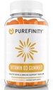 Purefinity Vitamina D3 5000 ui Gummies 