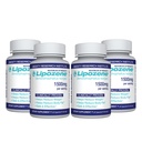Pastilele dietetice lipozene - Suplimentul de pierdere în greutate - 4 flacoane de 30 capsule fiecare, un total de 120 capsule!