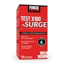 Force Factor Test X180 Surge Testosteron suport pentru bărbaţi, Vitality de creştere Supliment, Promovarea musculare şi puterea, Greutate de sprijin, Boost Long-Lasting Energie, 60 capsule