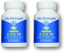 ADK 10 Supliment (180 Conte) - Vitamine Formulate de medic A1, D3 & K2 (sub formă de MK7) pentru sănătatea osoasă - Suport pentru sistemul imunitar - Capsule fără gluten, fără soia - 90