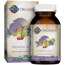 Gradina de viata Organics Womens Multivitamine prenatale cu vitamina D3, B6, B12, C & Iron, Folate for Energy & Healthy Fetal Development 