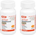 Rugby Ultra Putere Simethicone Relief de gaz 180 mg - Relief de gaz maxim pentru adulți - poate ajuta cu simptome de flatulență, balonare, gaz Fullness - 60 Softgels (2 ambalaj)