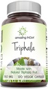 Amazing India Triphala (Natural Triphala Fruit) Suplimentul 750 Mg per Servire 