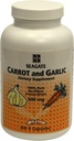 Seagate Products Morcov şi Usturoi 500 mg 300 capsule