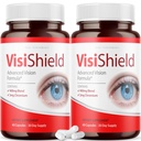 (2 ambalaj) Visishield Advanced Vision Formula pentru suplimentele pentru ochi vitamine (120 capsule)