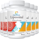 Liposomal Glutatione Softgels, Ameliorare - Livrare lipozomala, Forma activa L-Glutathione, Cellular, Functie Immune & Detox hepatic, Bogat in Formula Antioxidant, Gluten Free, 360 Softgels