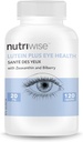 NutriWise Lutein Plus Antioxidant pentru sănătatea ochilor (Bilberry Zeaxantină Lutein)