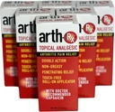 Topic Analgezice durere Roll-on cu capsaicina pentru ameliorarea durerii profunde penetrante, Capsaicina calda pentru durere usoara de artrită și dureri musculare, 18 oz