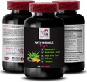 Alpha Lipoic Acid Support - ANTI-WRINKLE COMPLEX - Aloe Vera Leaf Benefits, Colagen Boost, Green Tea Leaf Extract, Grape Seed Seed Power, Green Bean Benefits, Hyaluronic Acid 1 Sticla 60 Caps